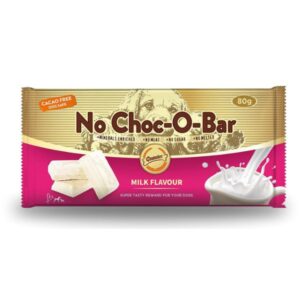 Gnawlers No Choc-O-Bar (80g) Milk Flavour