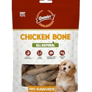 Gnawlers Chicken Bone - Rawhide Alternative 4pcs (380g)