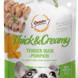 Gnawlers Thick & Creamy (100g) Tender Duck & Pumpkin