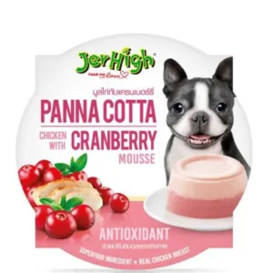 JerHigh Panna Cotta – Cranberry (70g)