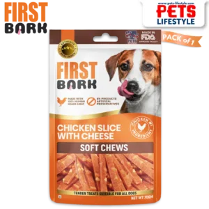 First Bark Jerky Chicken Slice with Cheese