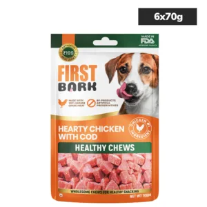 First Bark Jerky Hearty Chicken with Cod