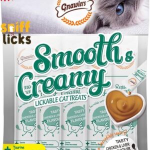 Cat Creamy Treat Pack of 20 Tubes Chicken & Liver