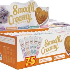 Cat Creamy Treats Small Box - 75 Tubes